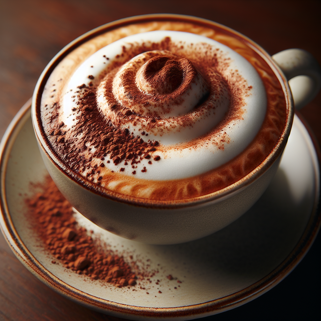 Cappuccino coffee